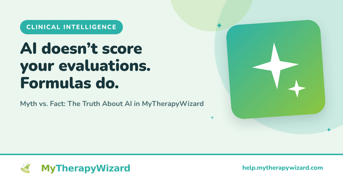 Myth vs. Fact - The Truth About AI in MyTherapyWizard - MyTherapyWizard help article card